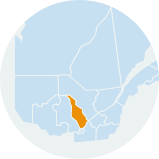 Carte Québec Lanaudière