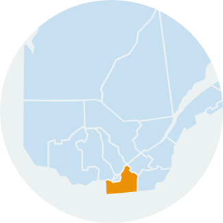 Carte Québec Montéregie